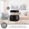Pavelle Black Candle Container Tins, 24 Metal Tin Containers with Lids for DIY Candle Making